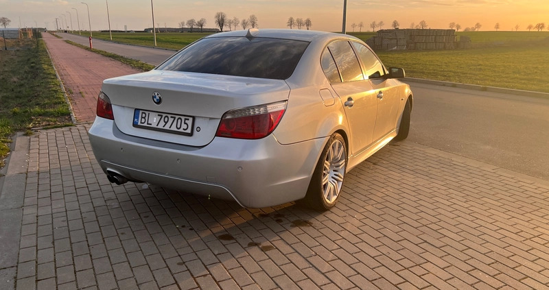 BMW Seria 5 cena 31900 przebieg: 263000, rok produkcji 2006 z Kolno małe 56